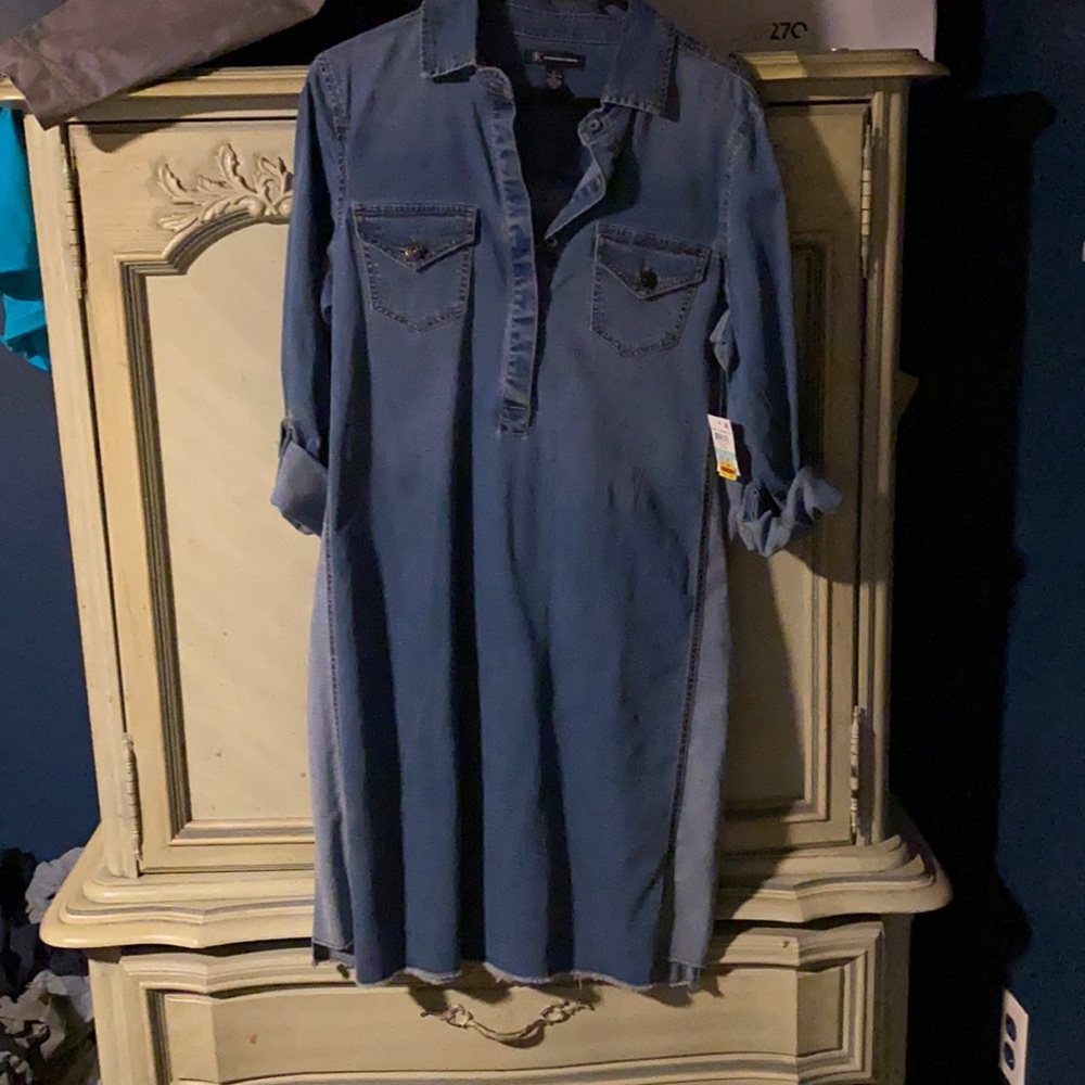Denim dress